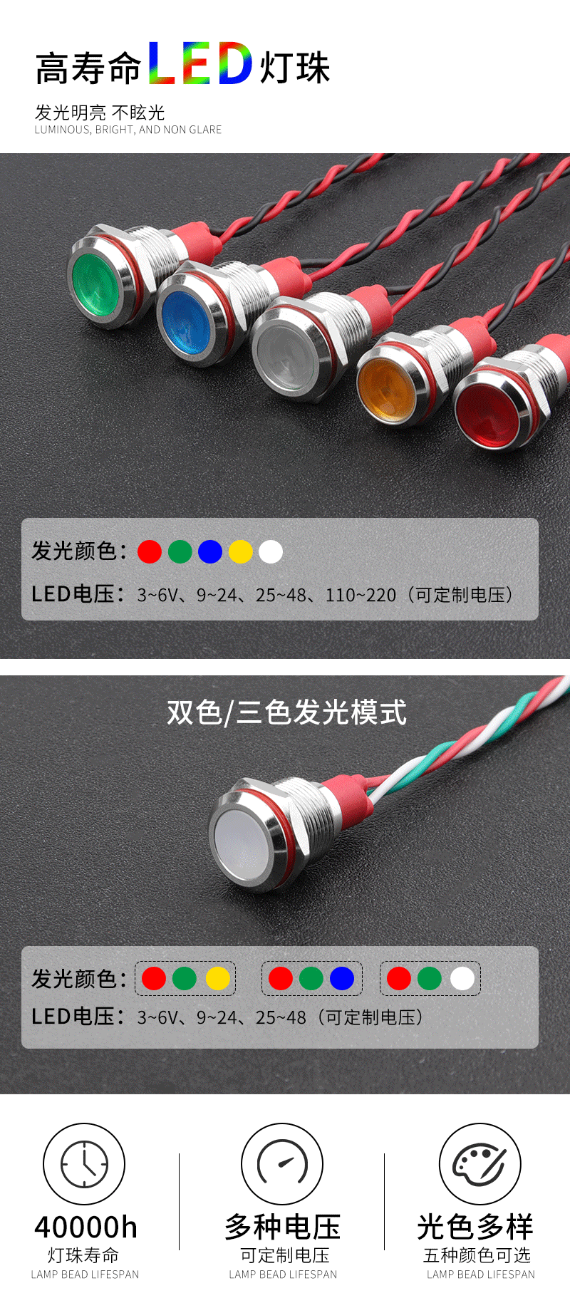 WD10/12L系列大光圈指示灯